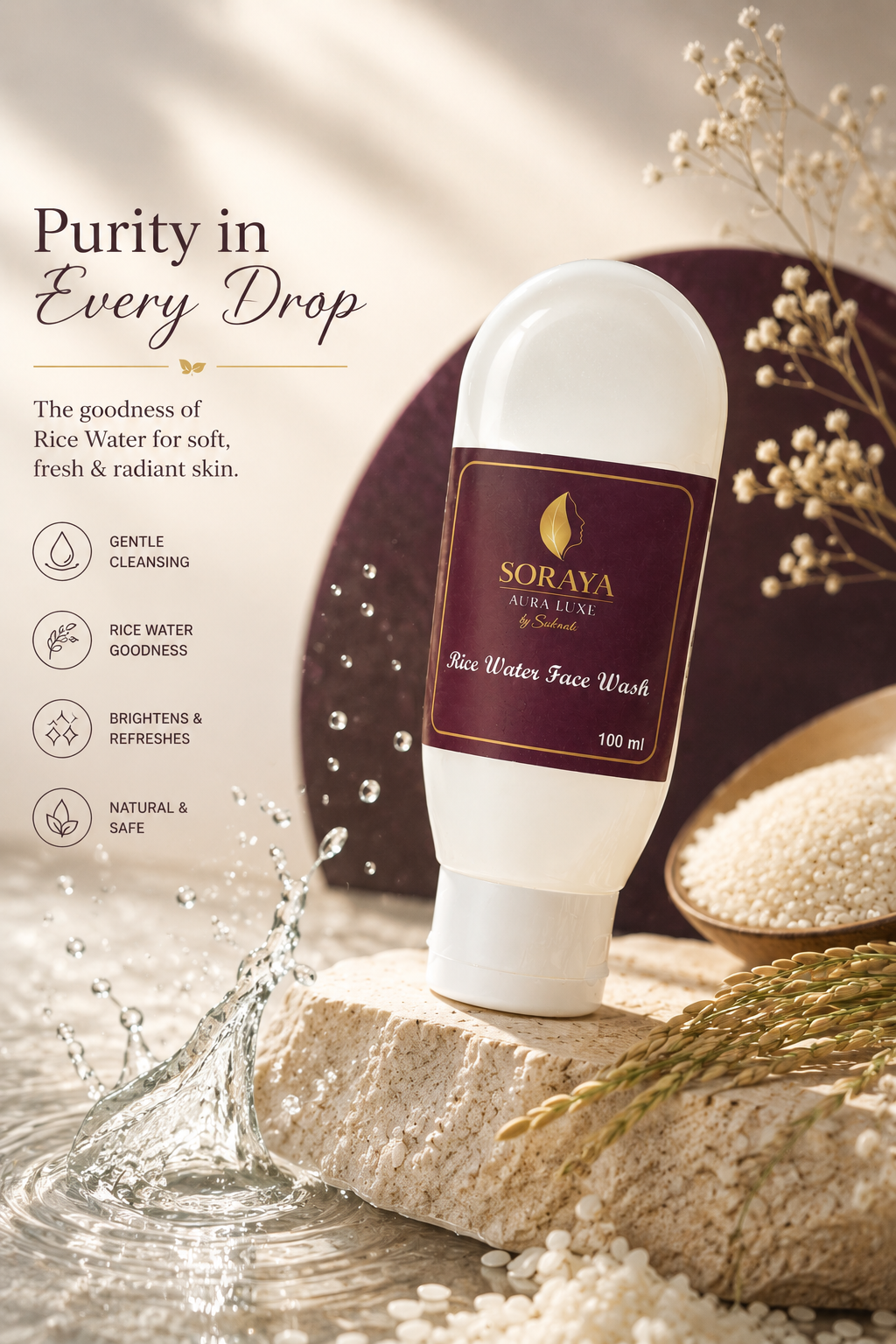 Rice Water Face Wash | 100ml