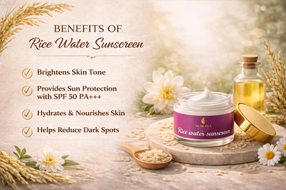Rice Water Sunscreen SPF 50 PA+++ | 30g