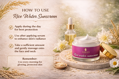 Rice Water Sunscreen SPF 50 PA+++ | 30g