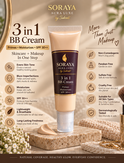 3 in 1 BB Cream | 15 ML