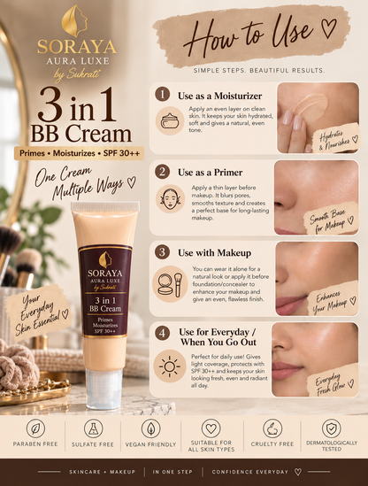 3 in 1 BB Cream | 15 ML
